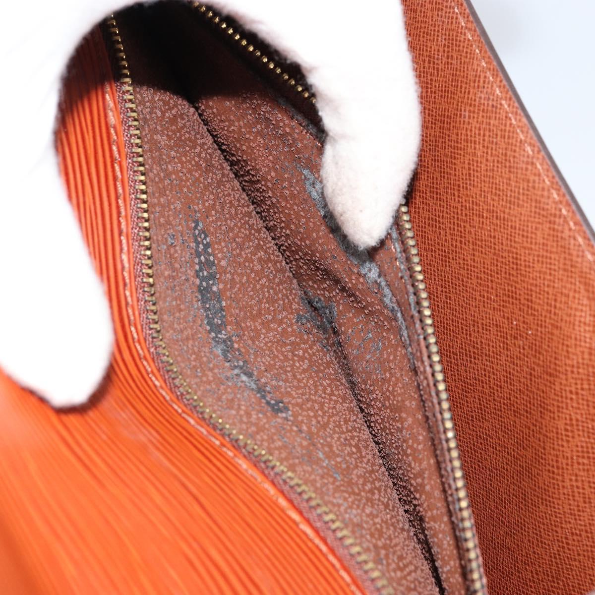 LOUIS VUITTON Epi Monceau 28 Hand Bag Brown M52123 LV Auth BA11286