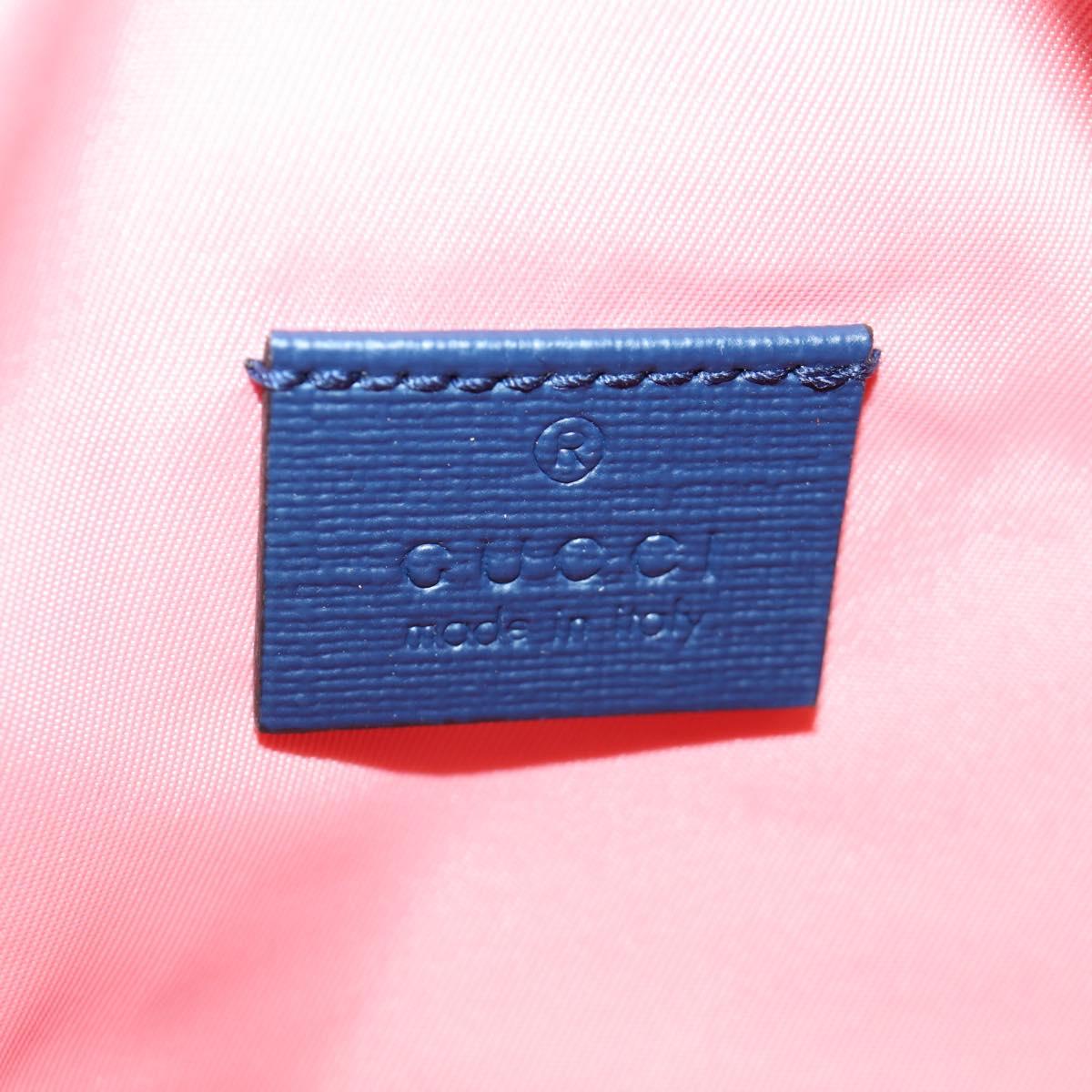 GUCCI GG Supreme Jetsons Collaboration Body Bag PVC Pink 502095 Auth BA11289V