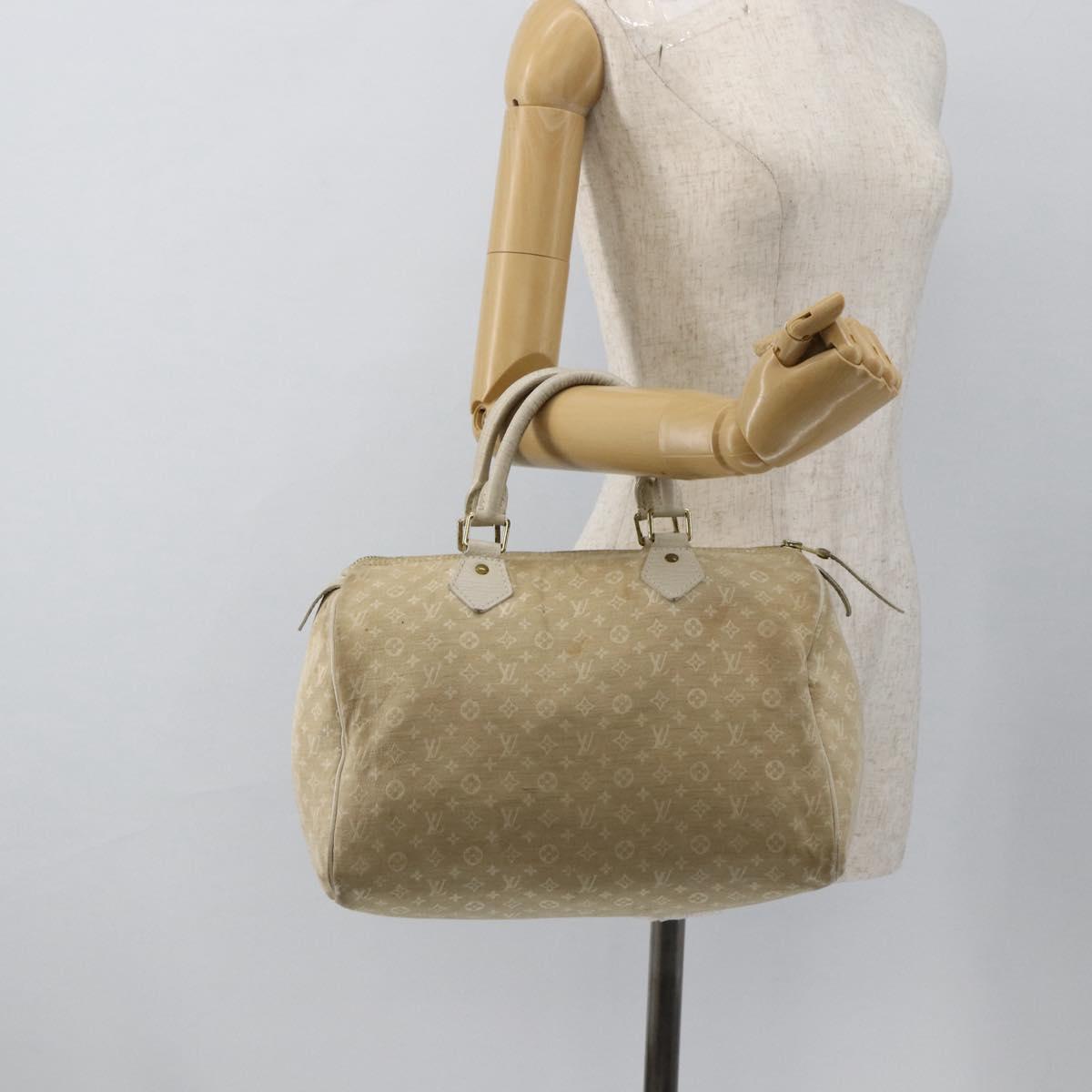 LOUIS VUITTON Monogram Speedy 30 Hand Bag M41526 LV Auth BA11292