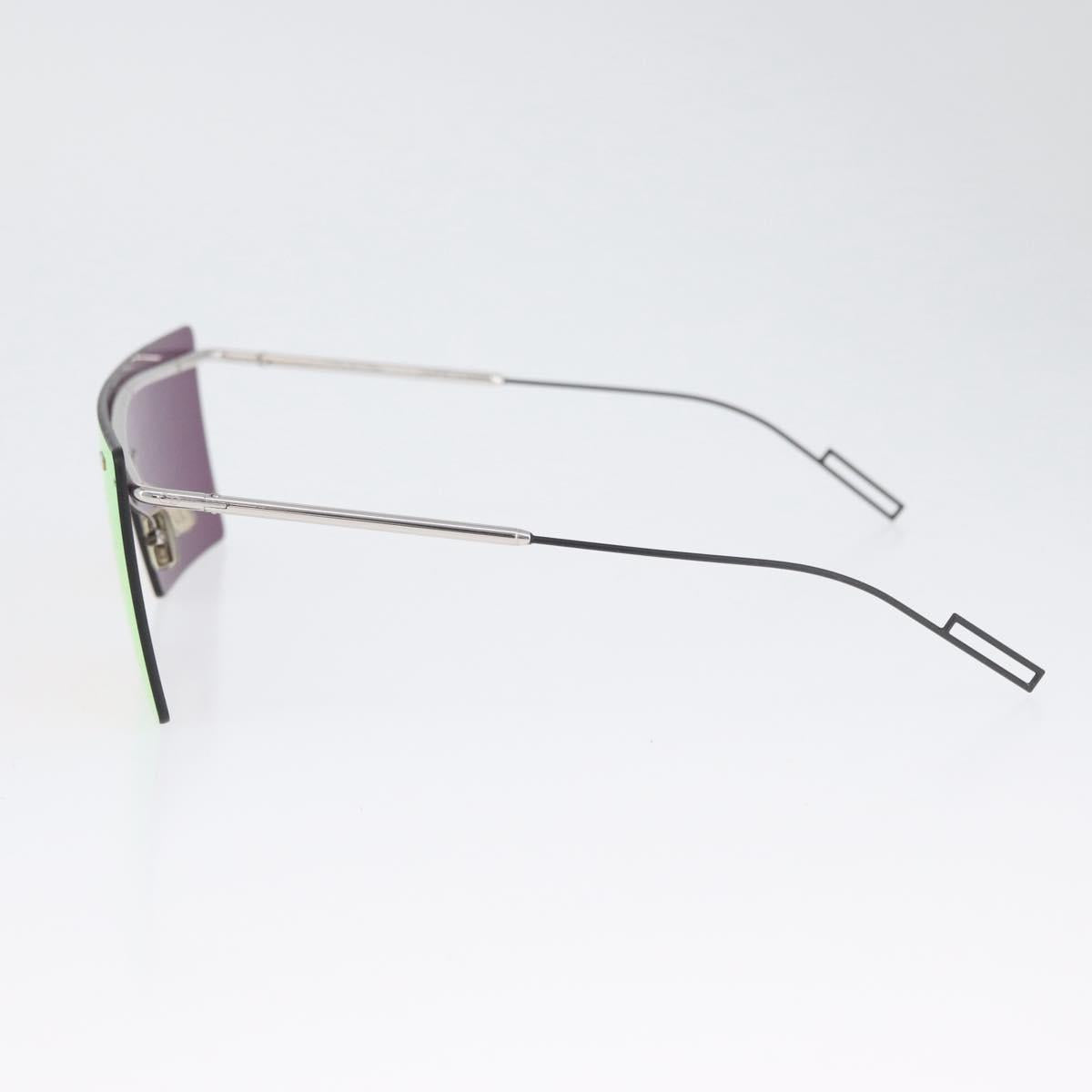 Christian Dior HARDIOR Sunglasses metal Orange Black Auth BA11301