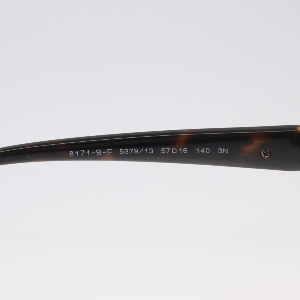 BVLGARI Sunglasses plastic Brown 8171-B-F Auth BA11303