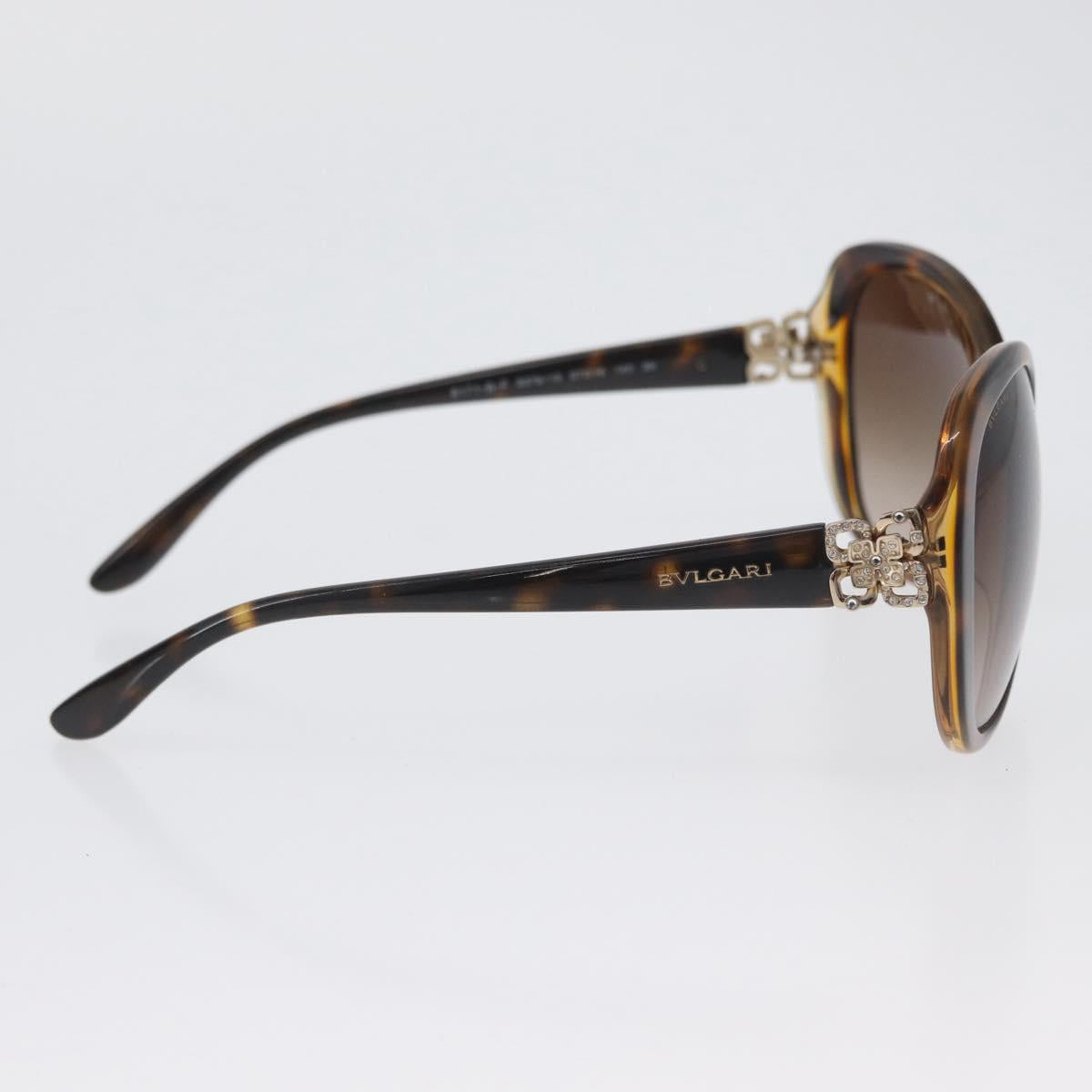 BVLGARI Sunglasses plastic Brown 8171-B-F Auth BA11303