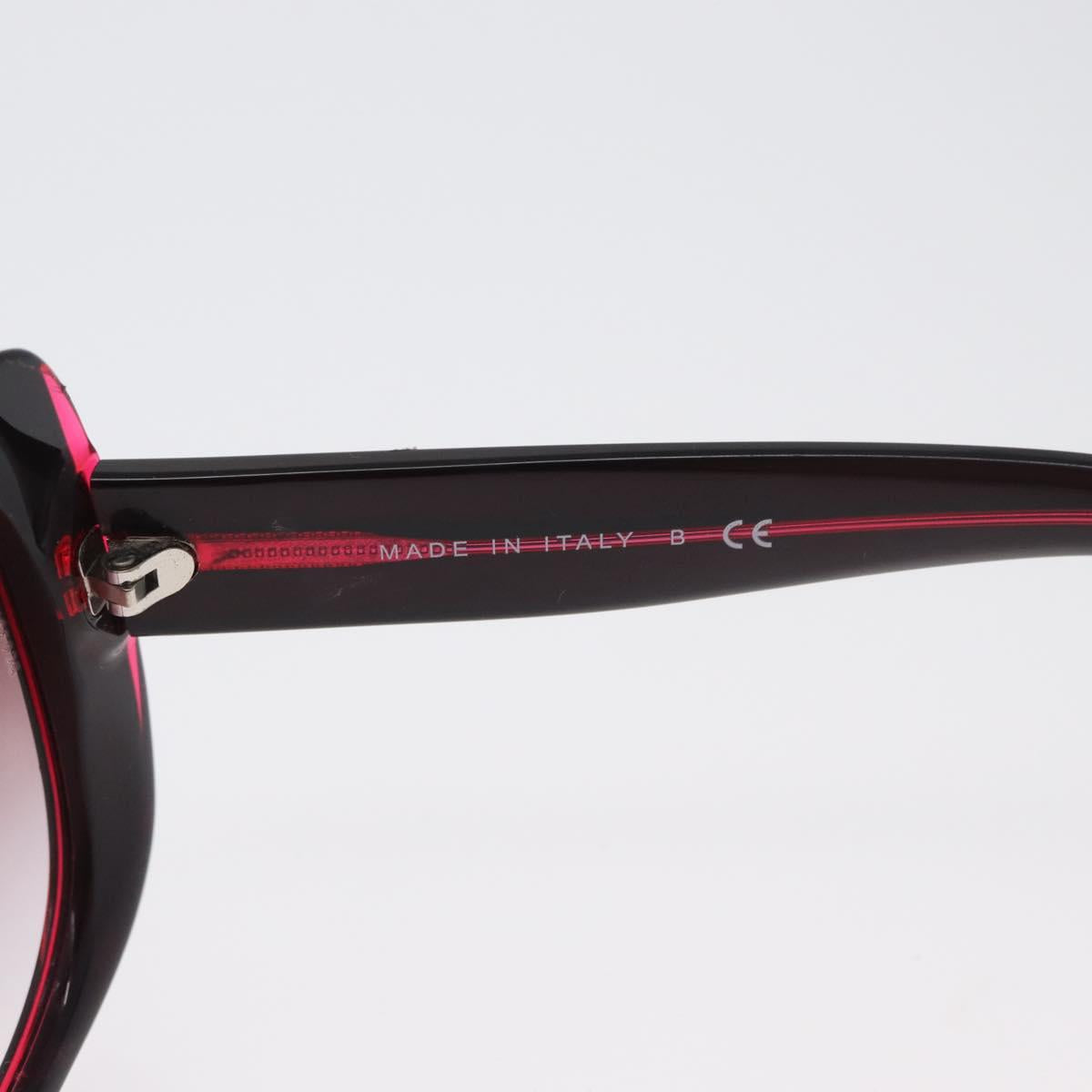 CHANEL COCO Mark Sunglasses plastic Red 5183-A CC Auth BA11304