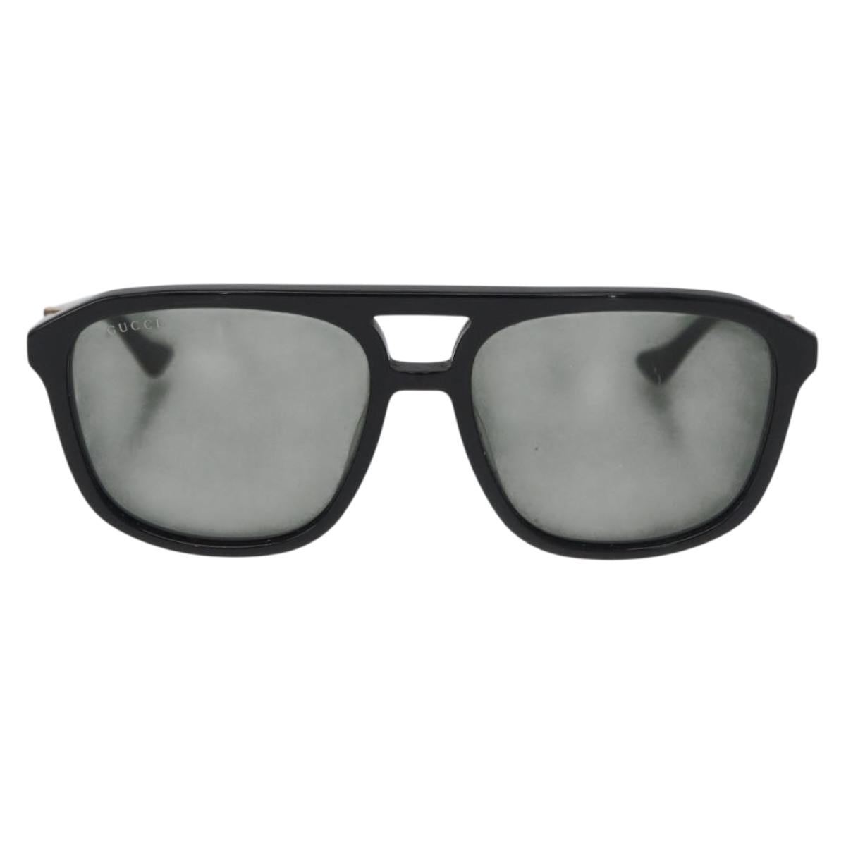 GUCCI Sunglasses plastic Black GG1494S Auth BA11305