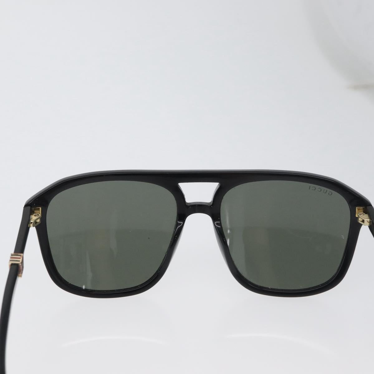 GUCCI Sunglasses plastic Black GG1494S Auth BA11305