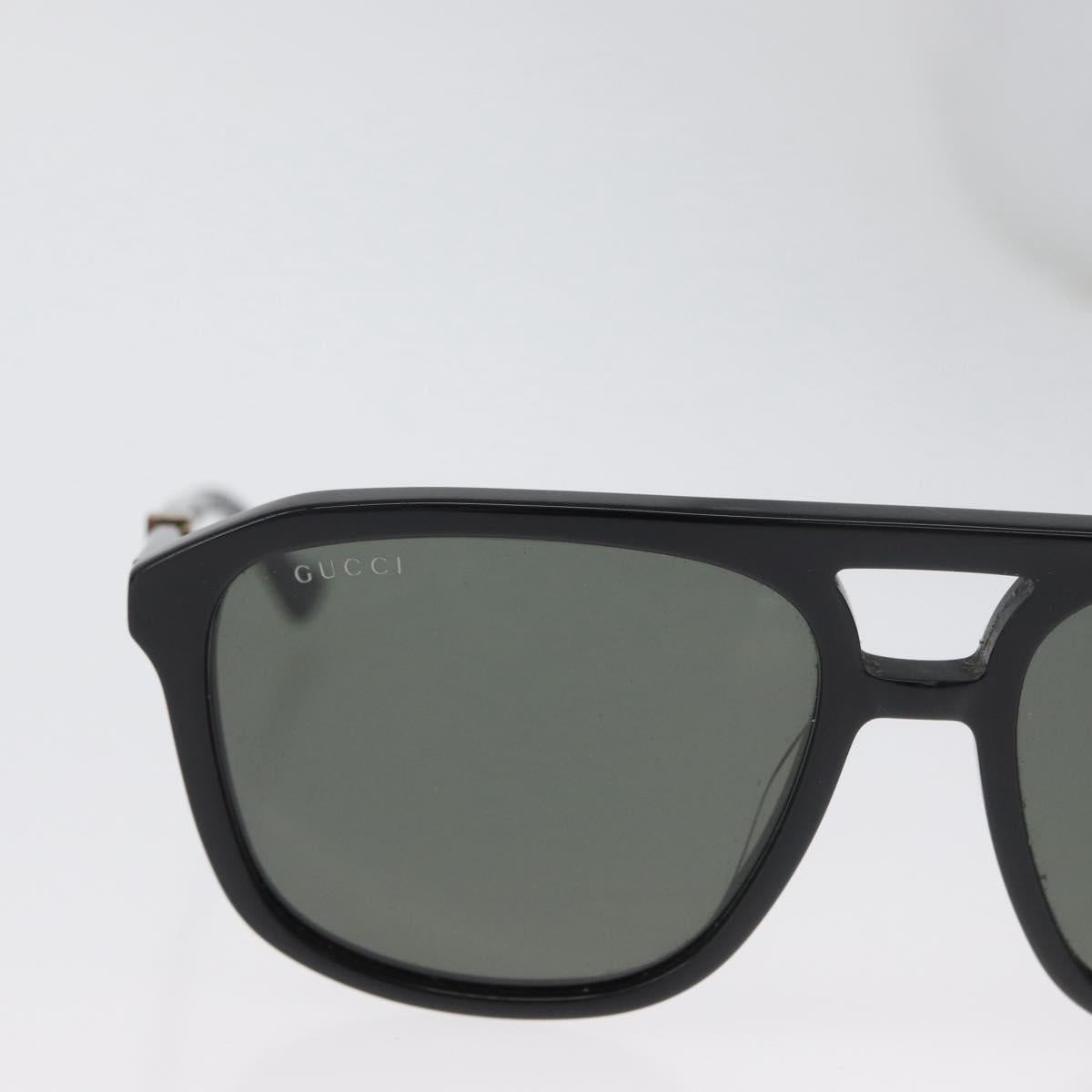 GUCCI Sunglasses plastic Black GG1494S Auth BA11305