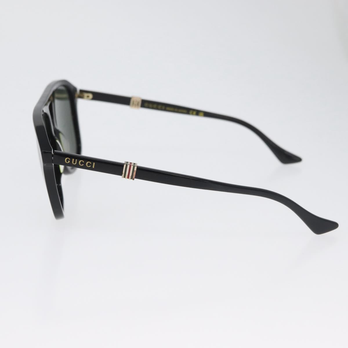 GUCCI Sunglasses plastic Black GG1494S Auth BA11305