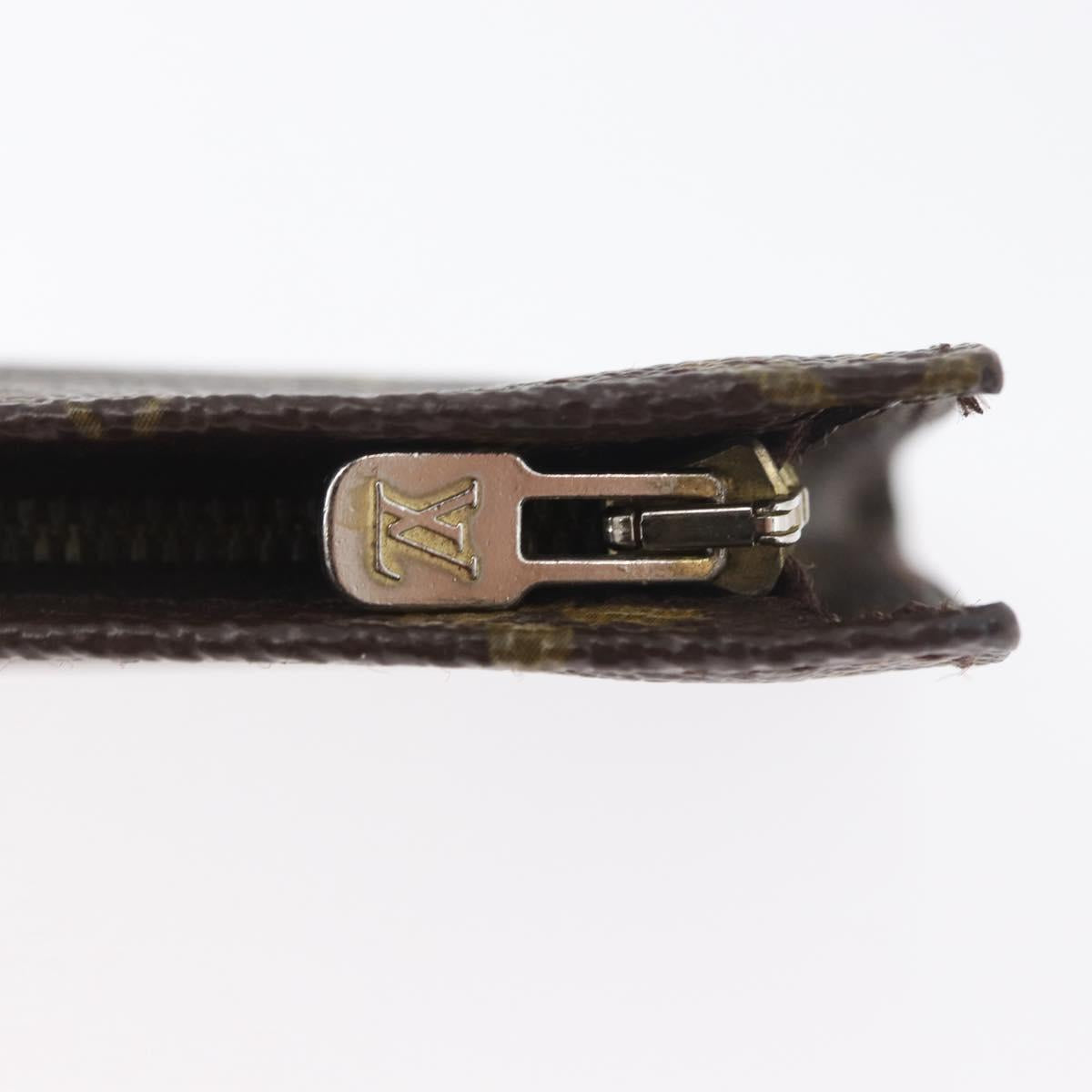 LOUIS VUITTON Monogram Bucket PM Accessory Pouch Vintage LV Auth BA11313