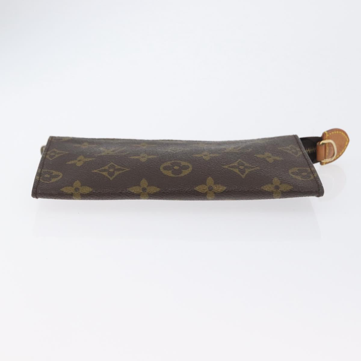 LOUIS VUITTON Monogram Bucket PM Accessory Pouch Vintage LV Auth BA11313