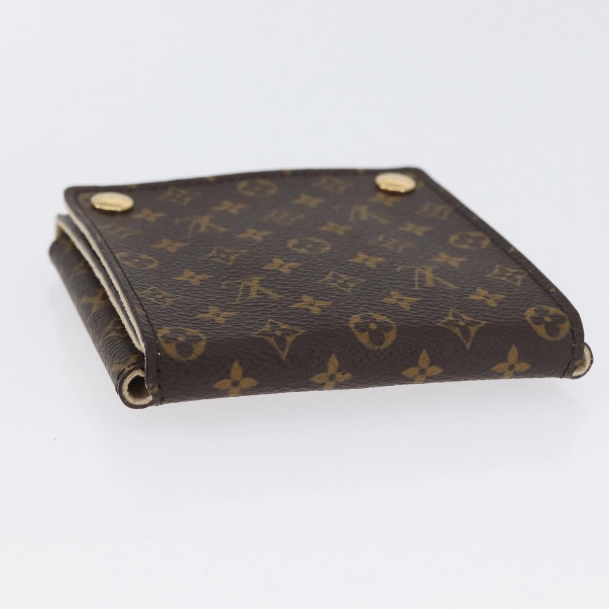LOUIS VUITTON Monogram Jewelry case Jewelry Box LV Auth BA11314