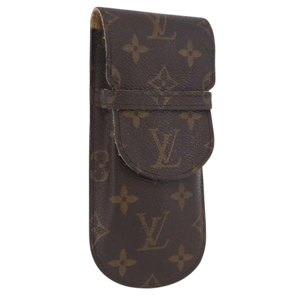 LOUIS VUITTON Monogram Etui Lunette Rabat Glasses Case M62970 LV Auth BA11315