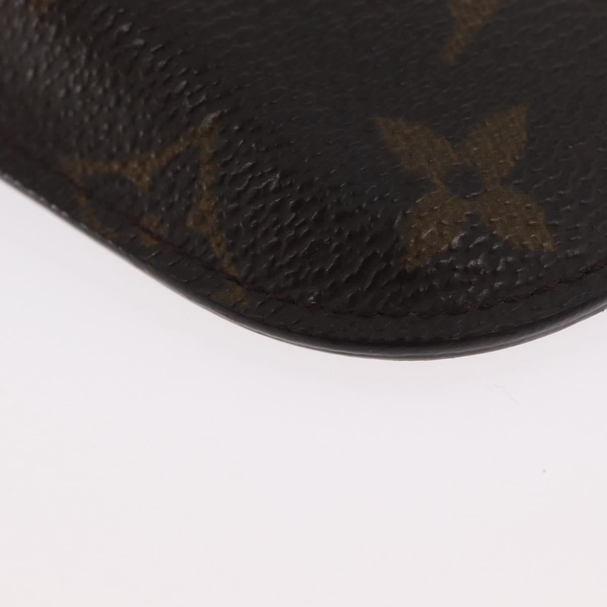 LOUIS VUITTON Monogram Etui Lunette Rabat Glasses Case M62970 LV Auth BA11315