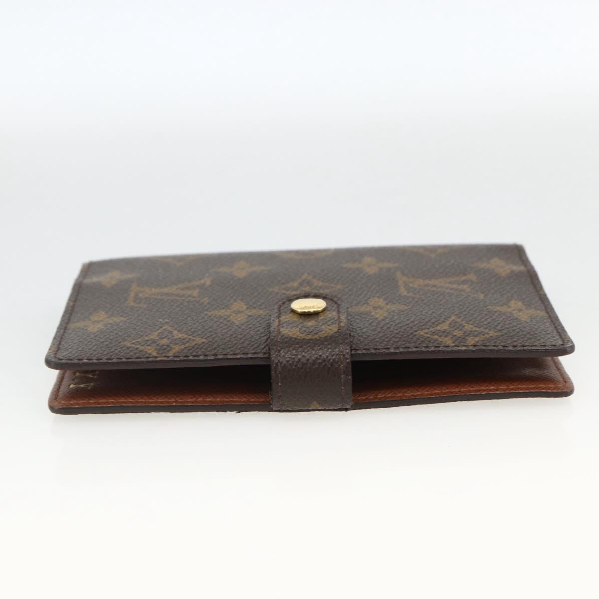 LOUIS VUITTON Monogram Agenda PM Day Planner Cover R20005 LV Auth BA11318