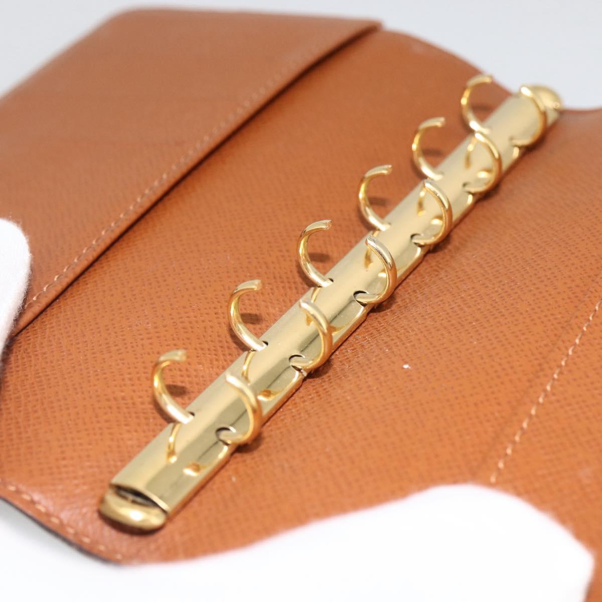 LOUIS VUITTON Monogram Trunk Label Agenda PM R21067 LV Auth BA11321