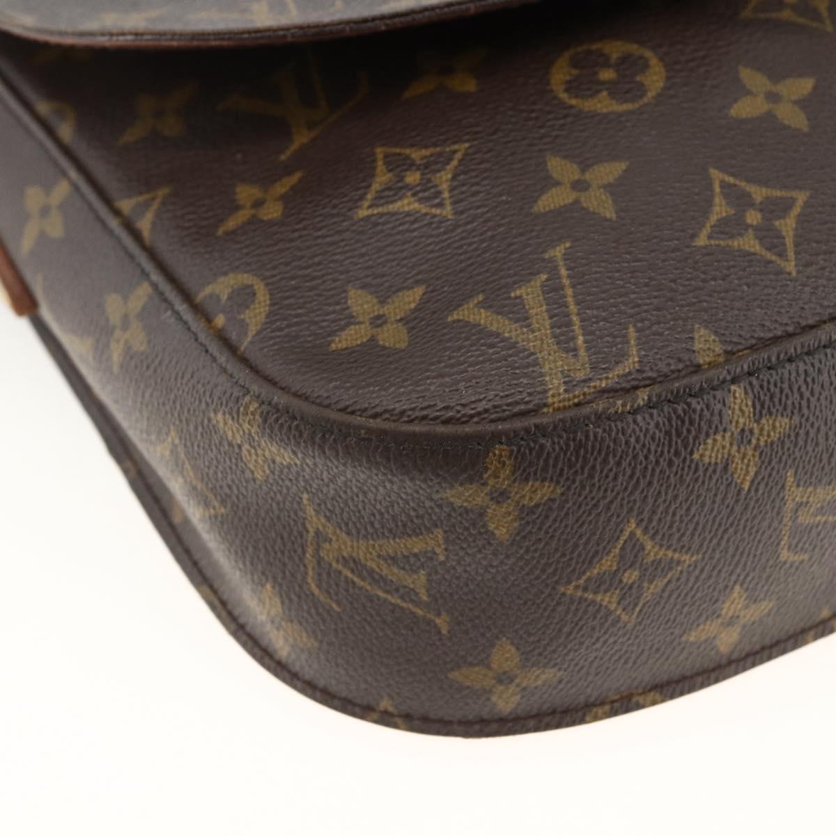 LOUIS VUITTON Monogram Saint Cloud GM Shoulder Bag M51242 LV Auth BA11343