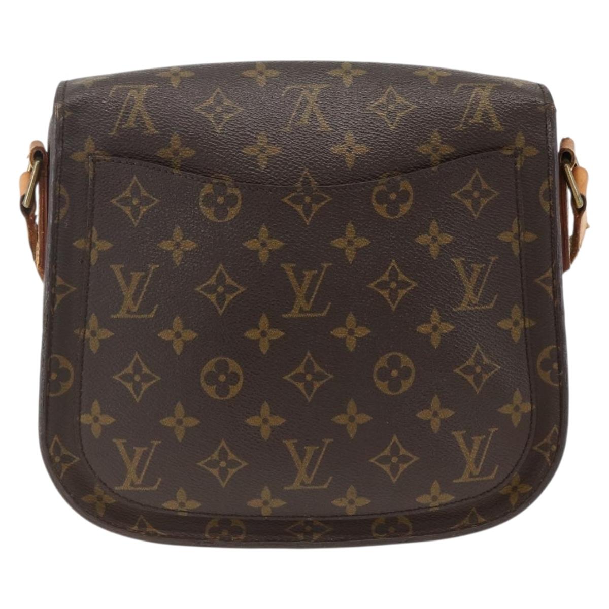 LOUIS VUITTON Monogram Saint Cloud GM Shoulder Bag M51242 LV Auth BA11343