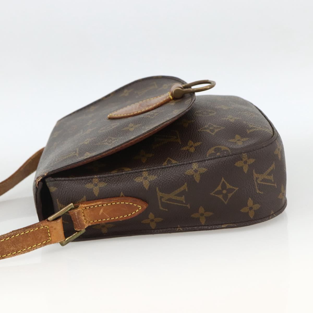 LOUIS VUITTON Monogram Saint Cloud GM Shoulder Bag M51242 LV Auth BA11343