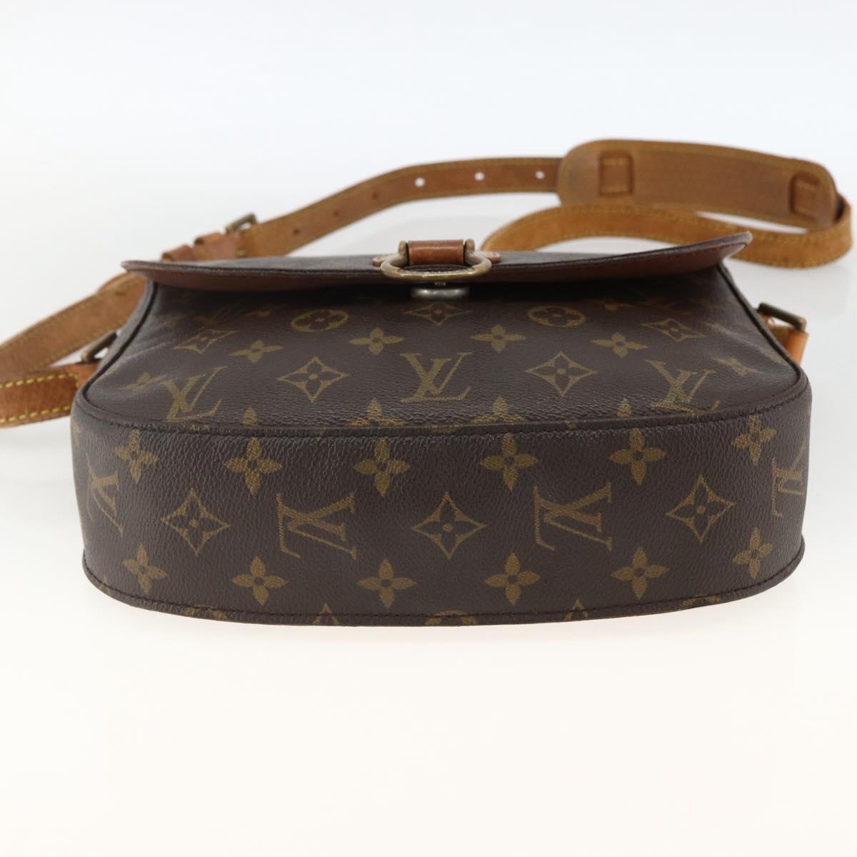 LOUIS VUITTON Monogram Saint Cloud GM Shoulder Bag M51242 LV Auth BA11343
