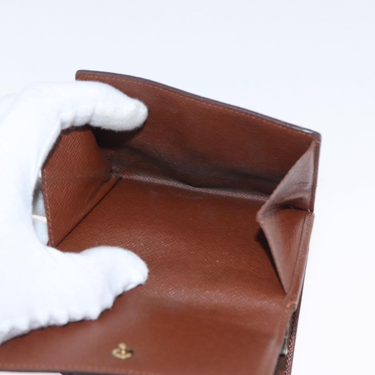 LOUIS VUITTON Monogram Wallet 2 Set LV Auth BA11350