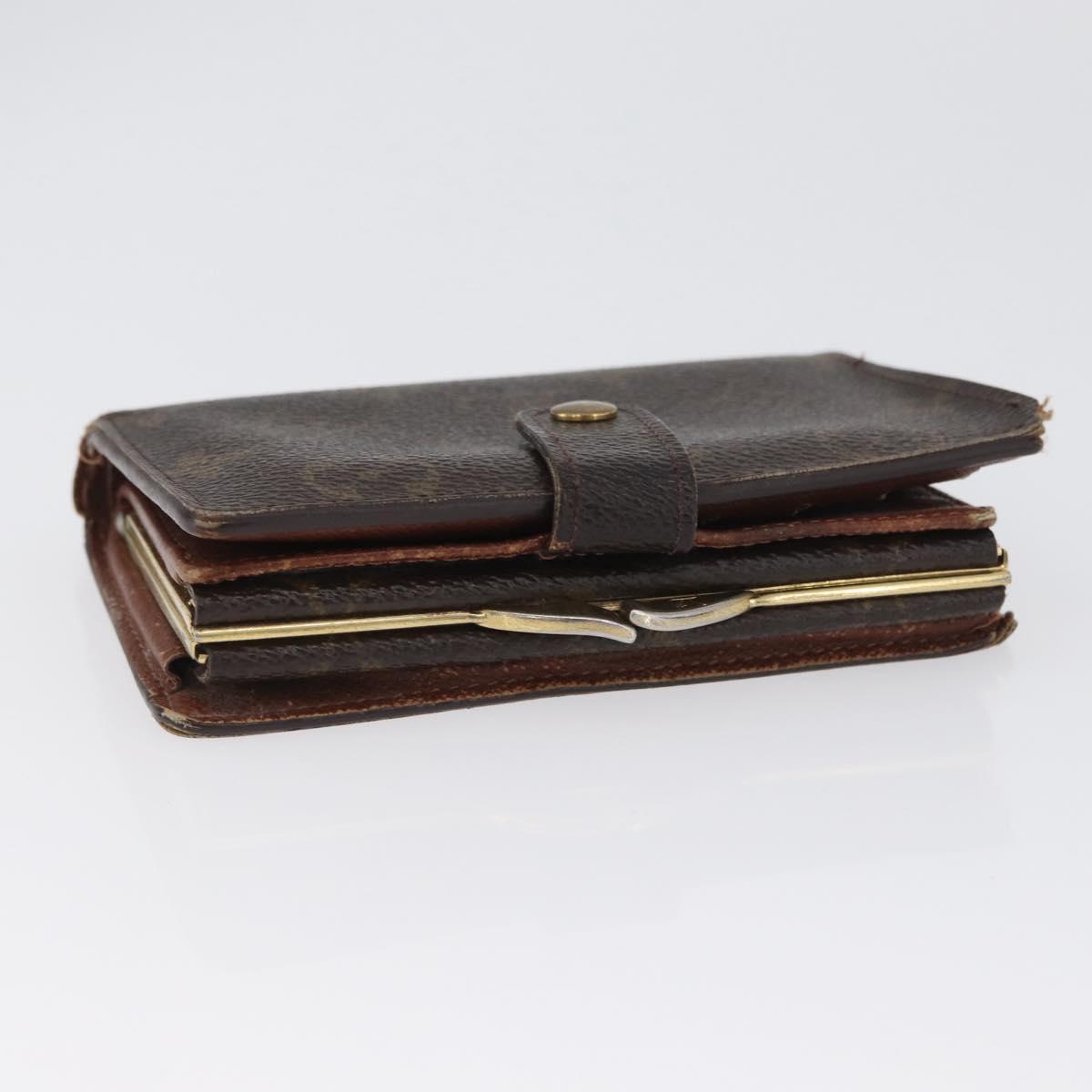 LOUIS VUITTON Monogram Wallet 2 Set LV Auth BA11350