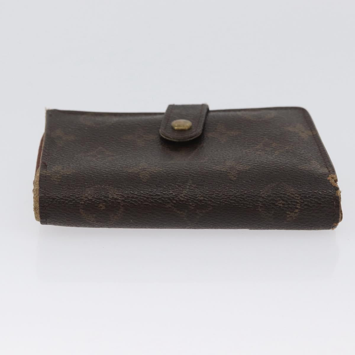 LOUIS VUITTON Monogram Wallet 2 Set LV Auth BA11350