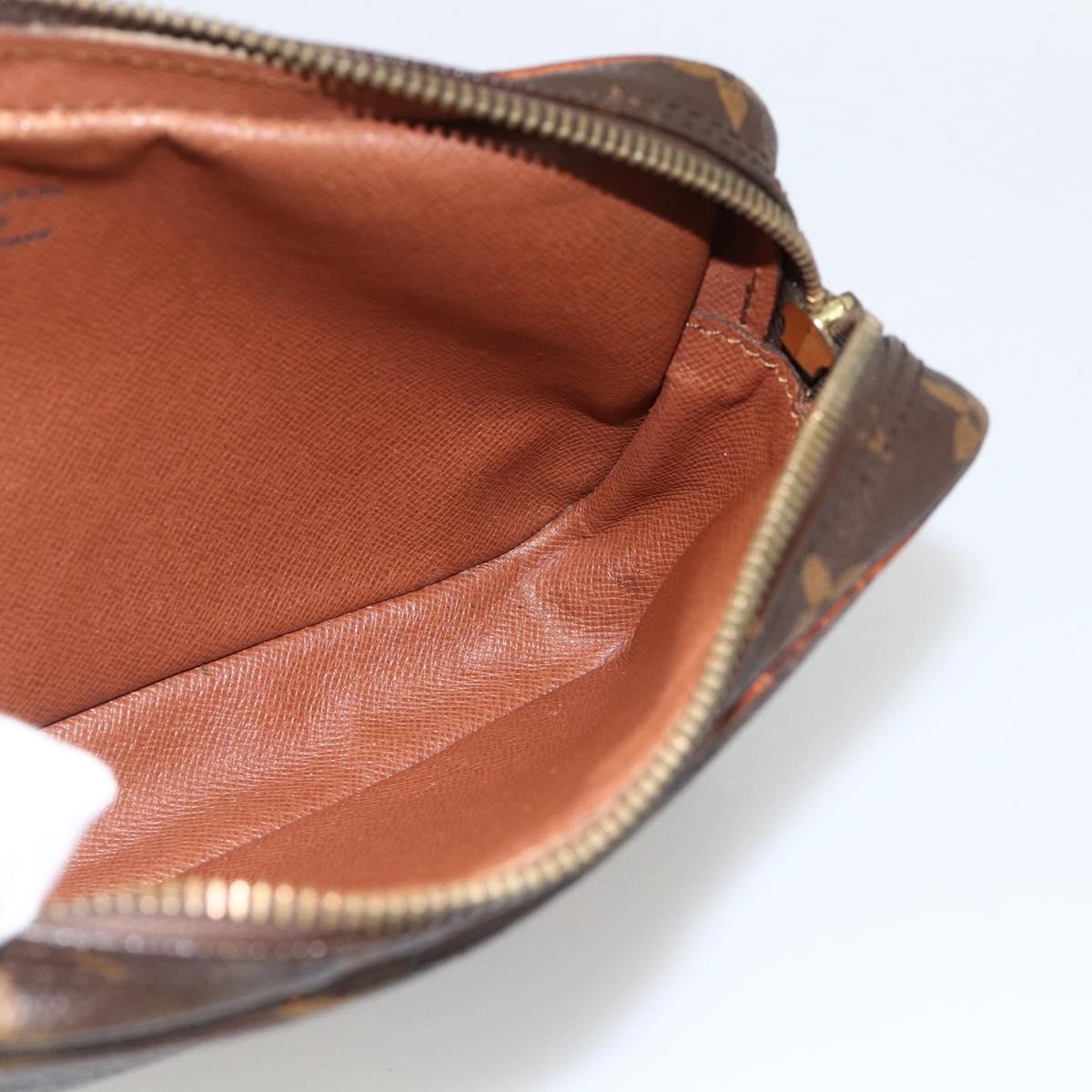 LOUIS VUITTON Monogram Marly Dragonne PM Clutch Bag M51827 LV Auth BA11355