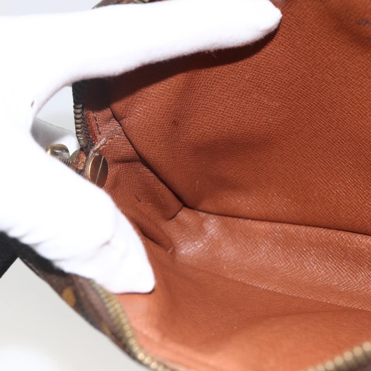 LOUIS VUITTON Monogram Marly Dragonne PM Clutch Bag M51827 LV Auth BA11355