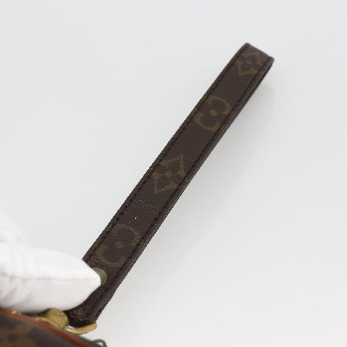 LOUIS VUITTON Monogram Marly Dragonne PM Clutch Bag M51827 LV Auth BA11355