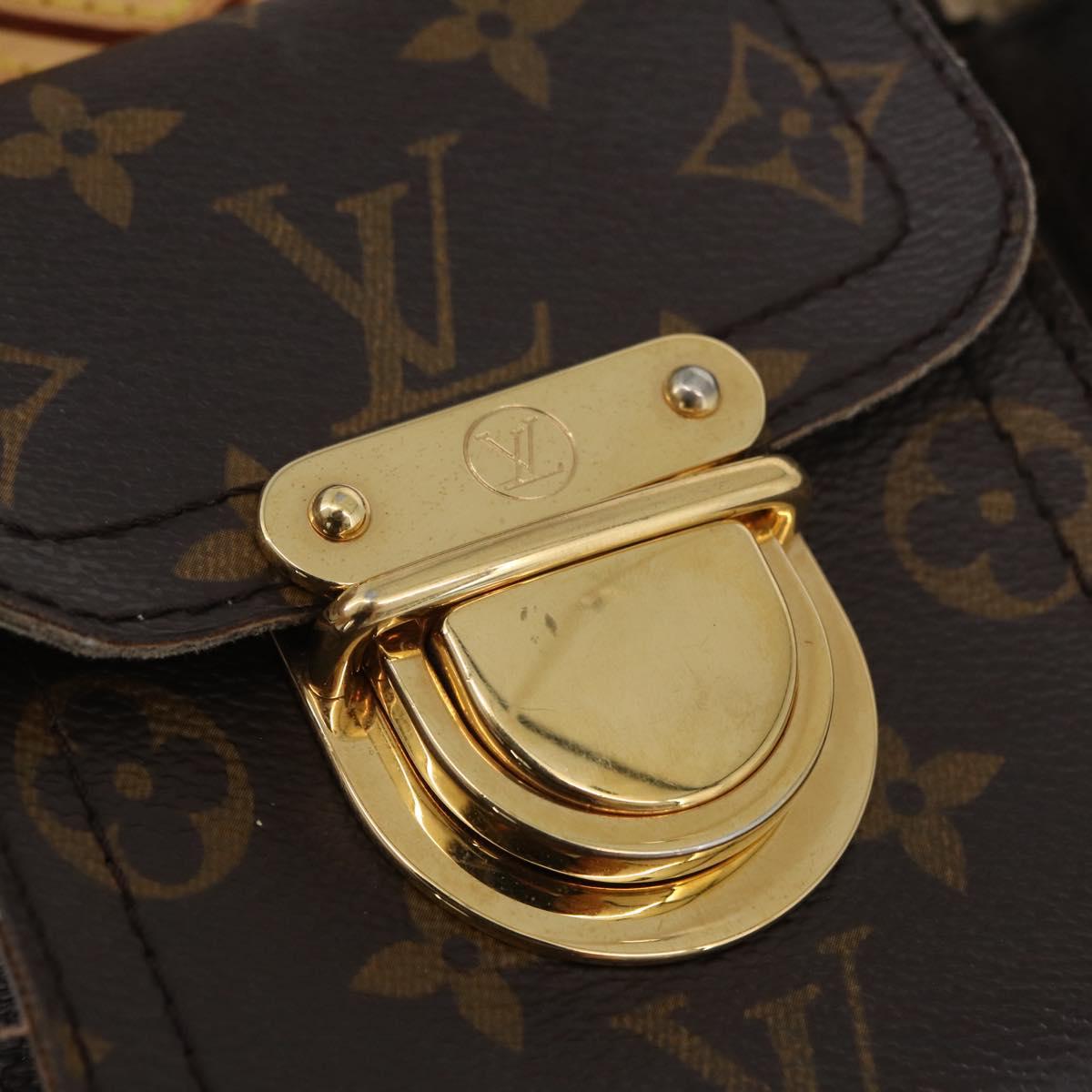 LOUIS VUITTON Monogram Manhattan PM Hand Bag M40026 LV Auth BA11364