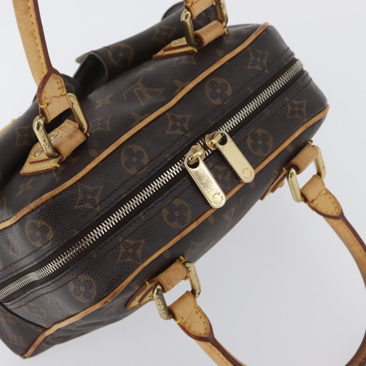 LOUIS VUITTON Monogram Manhattan PM Hand Bag M40026 LV Auth BA11364