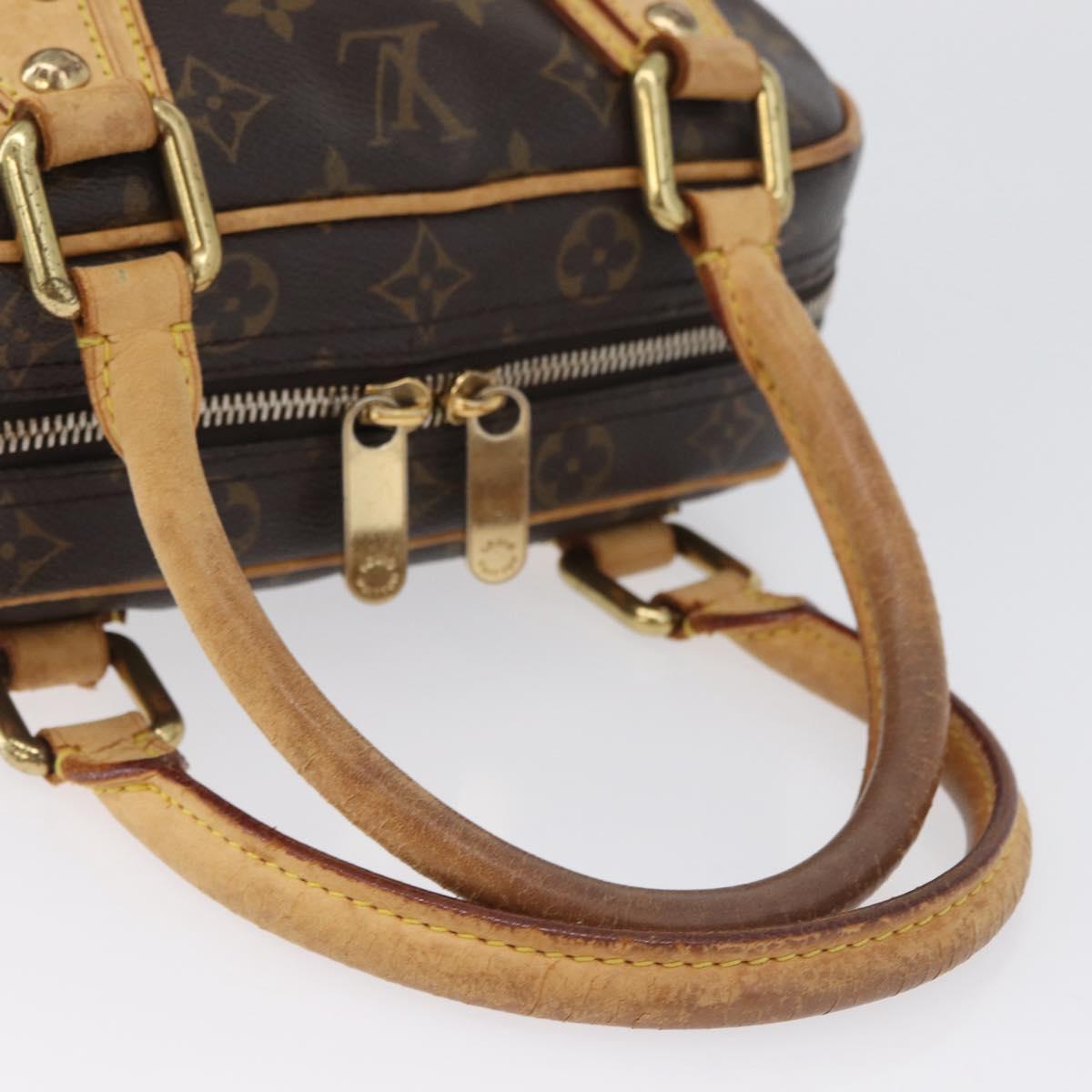 LOUIS VUITTON Monogram Manhattan PM Hand Bag M40026 LV Auth BA11364