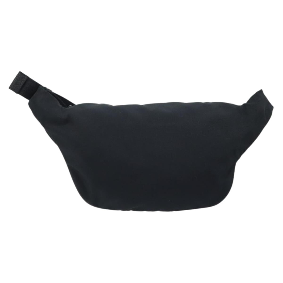 BALENCIAGA Body Bag Nylon Black 482389 Auth BA11367