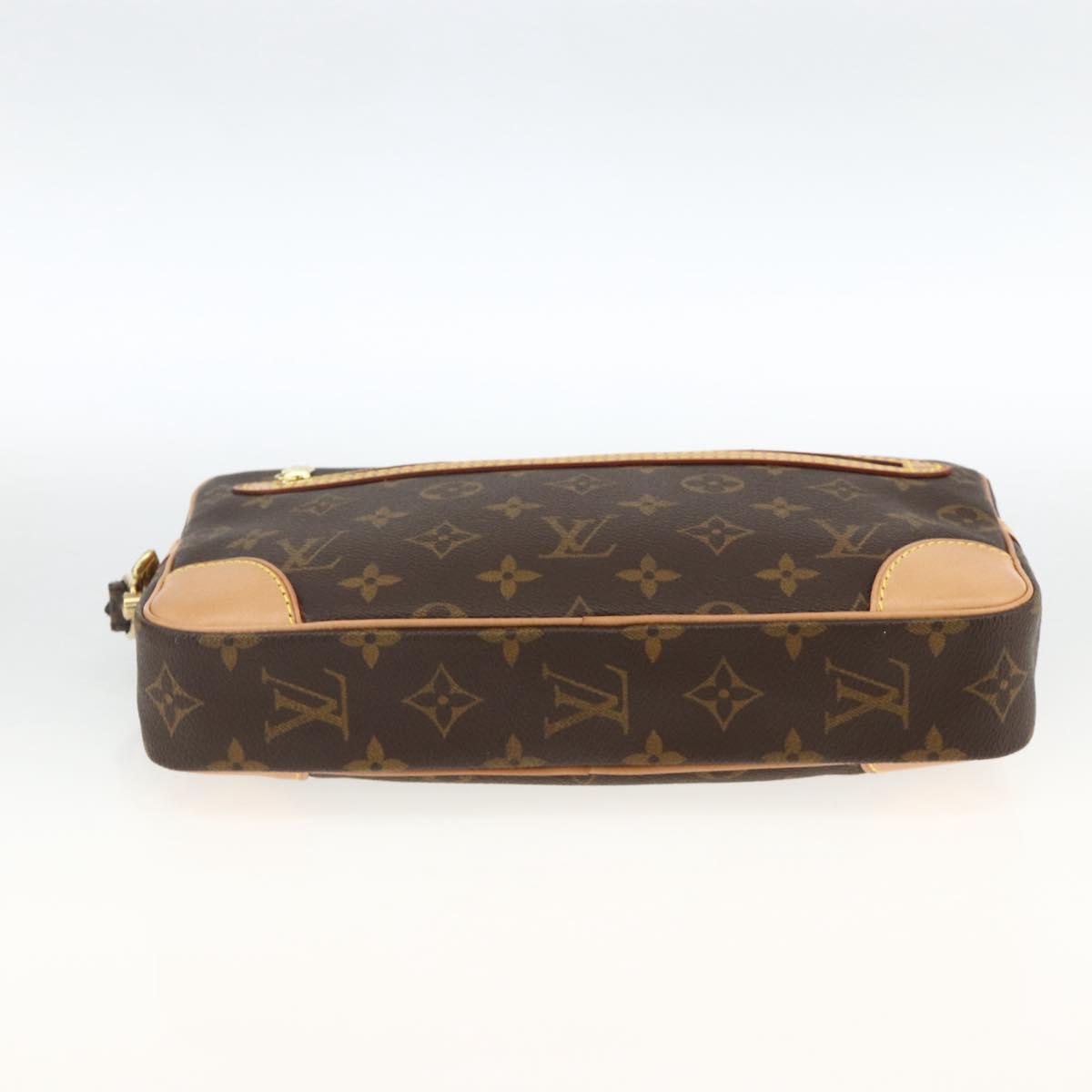 LOUIS VUITTON Monogram Marly Dragonne GM Clutch Bag M51825 LV Auth BA11396A