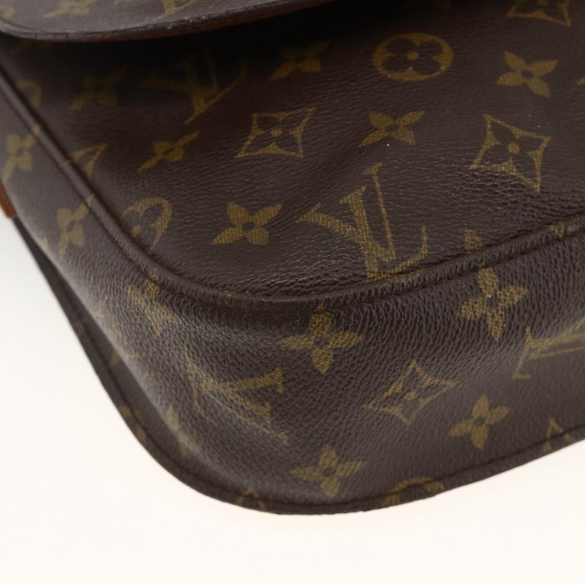 LOUIS VUITTON Monogram Saint Cloud GM Shoulder Bag M51242 LV Auth BA11406