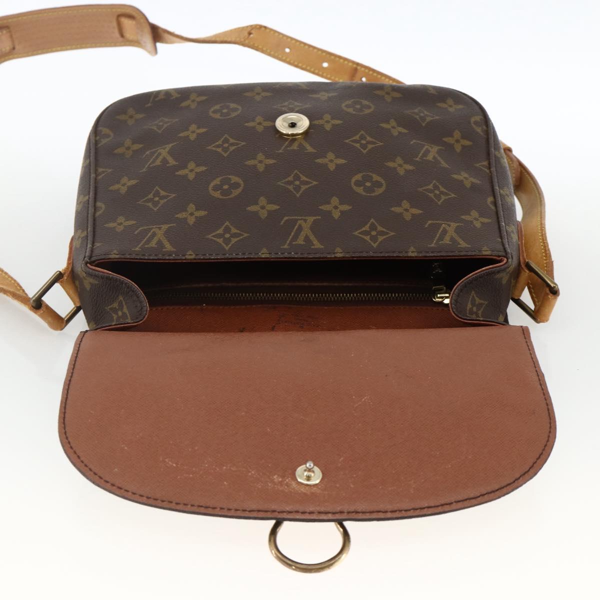 LOUIS VUITTON Monogram Saint Cloud GM Shoulder Bag M51242 LV Auth BA11406