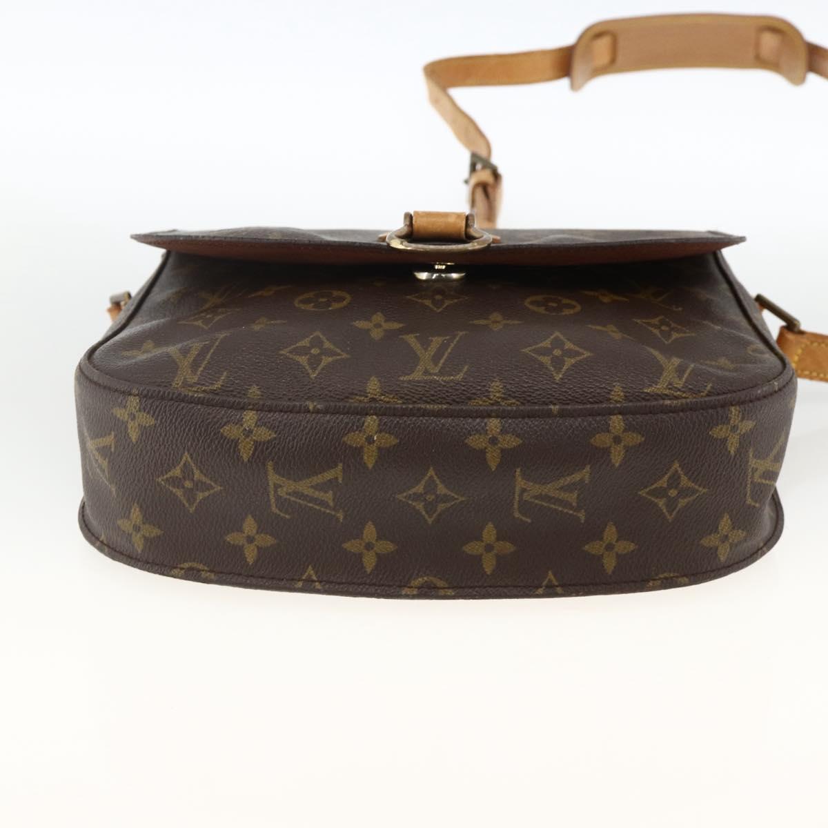 LOUIS VUITTON Monogram Saint Cloud GM Shoulder Bag M51242 LV Auth BA11406