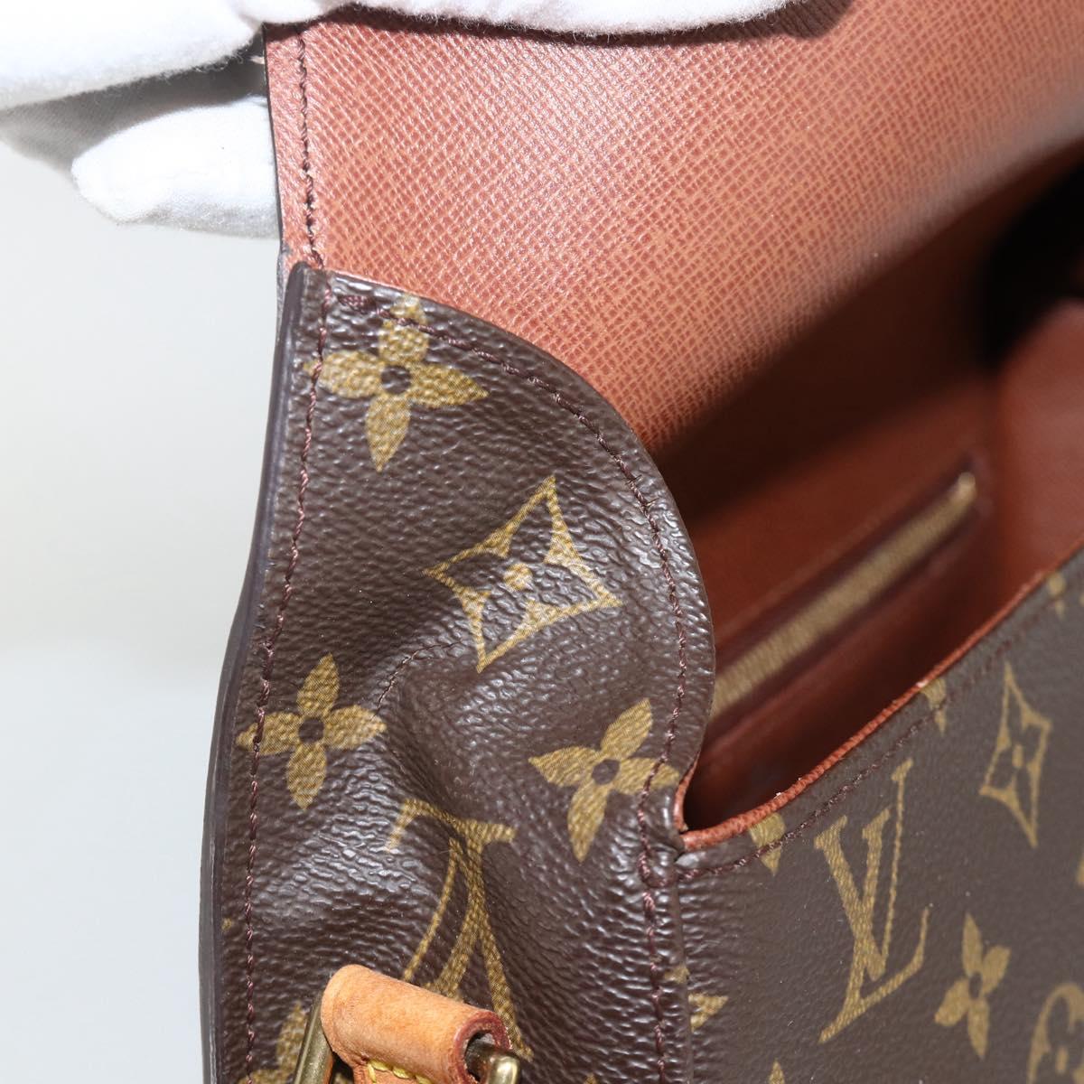 LOUIS VUITTON Monogram Saint Cloud GM Shoulder Bag M51242 LV Auth BA11407A
