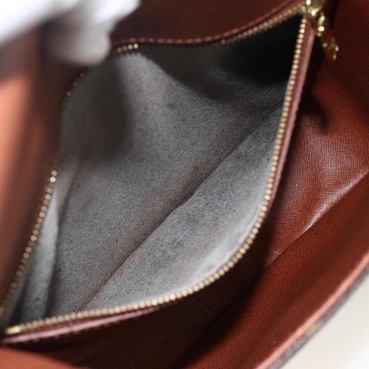 LOUIS VUITTON Monogram Saint Cloud GM Shoulder Bag M51242 LV Auth BA11407A