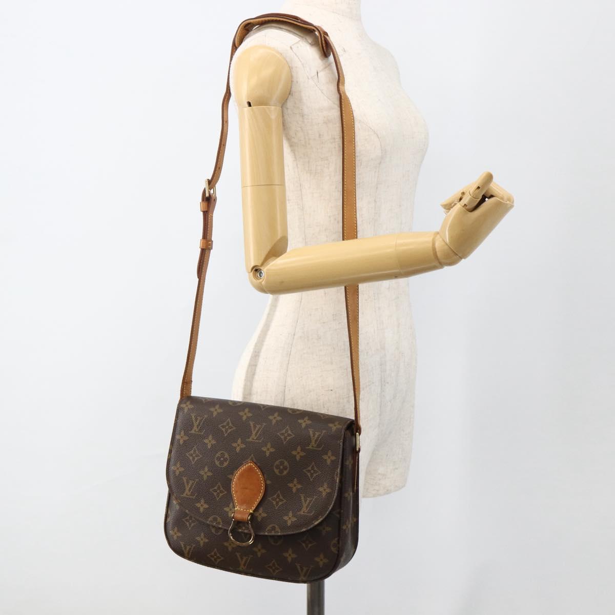 LOUIS VUITTON Monogram Saint Cloud GM Shoulder Bag M51242 LV Auth BA11407A