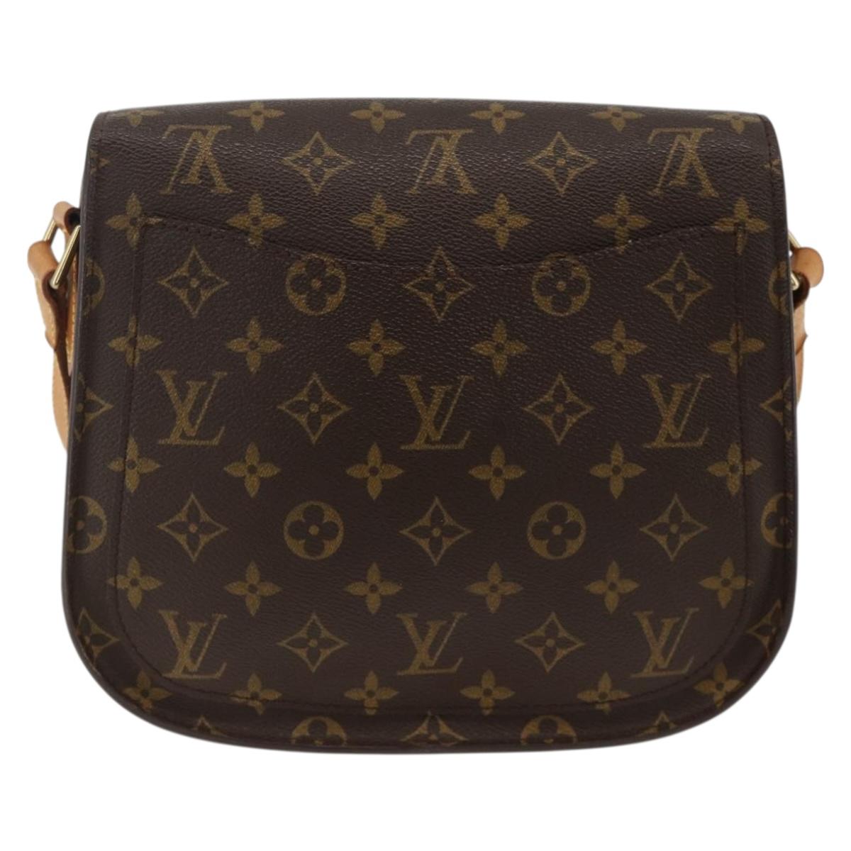 LOUIS VUITTON Monogram Saint Cloud GM Shoulder Bag M51242 LV Auth BA11407A