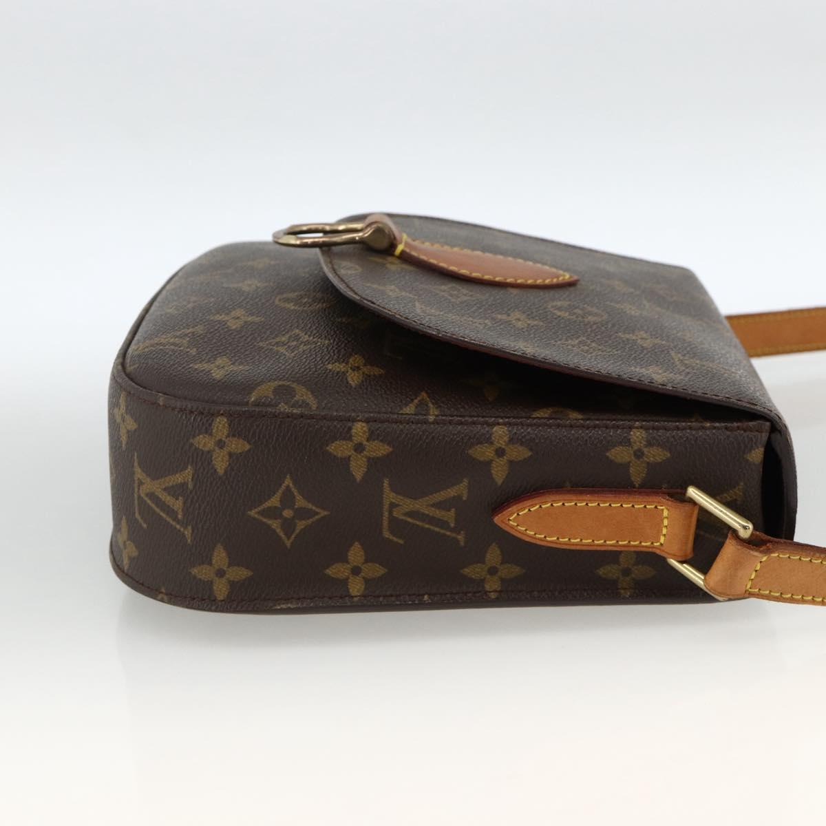 LOUIS VUITTON Monogram Saint Cloud GM Shoulder Bag M51242 LV Auth BA11407A