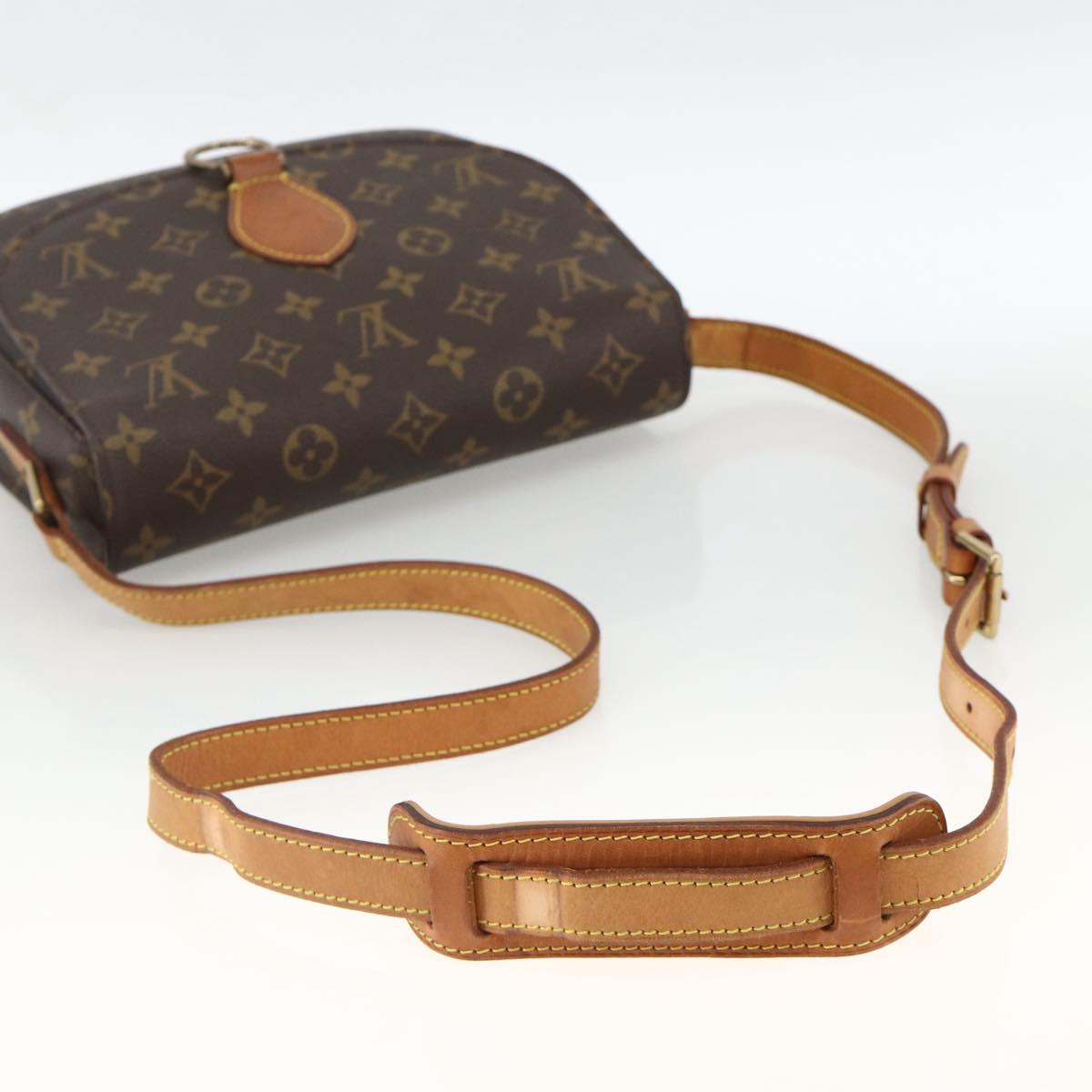 LOUIS VUITTON Monogram Saint Cloud GM Shoulder Bag M51242 LV Auth BA11407A