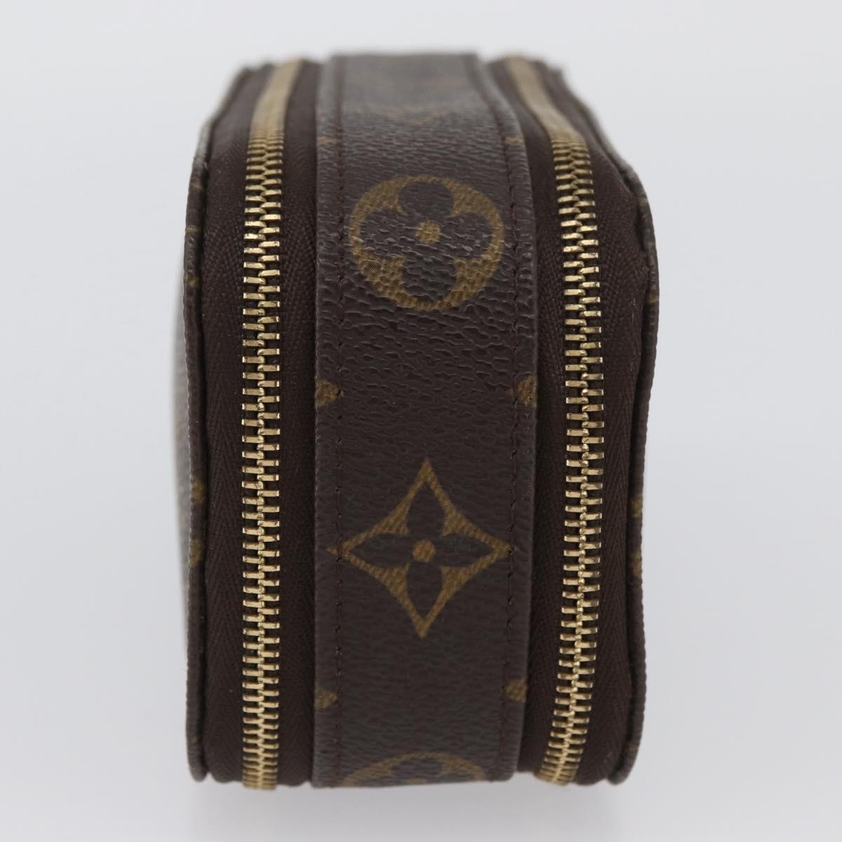 LOUIS VUITTON Monogram Trousse Brush PM Cosmetic Pouch M47510 LV Auth BA11439