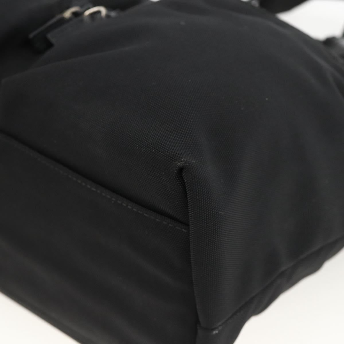 GUCCI Hand Bag Canvas Black Silver 002 1080 Auth BA11451