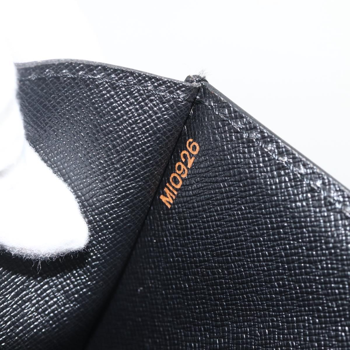 LOUIS VUITTON Epi ServietteConseiller Business Bag Black M54422 LV Auth BA11466