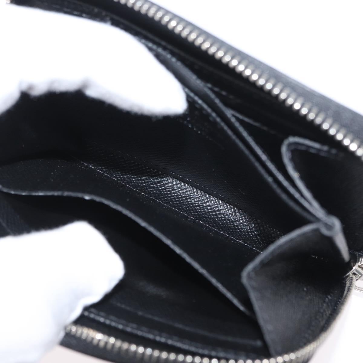LOUIS VUITTON Epi Zippy Coin Purse Black M60152 LV Auth BA11515A