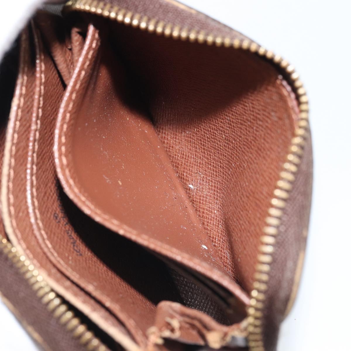 LOUIS VUITTON Monogram Zippy Coin Purse Coin Purse M60067 LV Auth BA11516