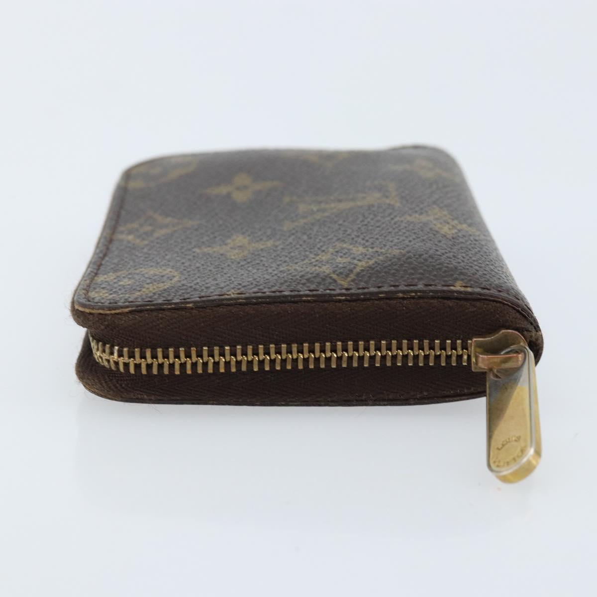 LOUIS VUITTON Monogram Zippy Coin Purse Coin Purse M60067 LV Auth BA11516