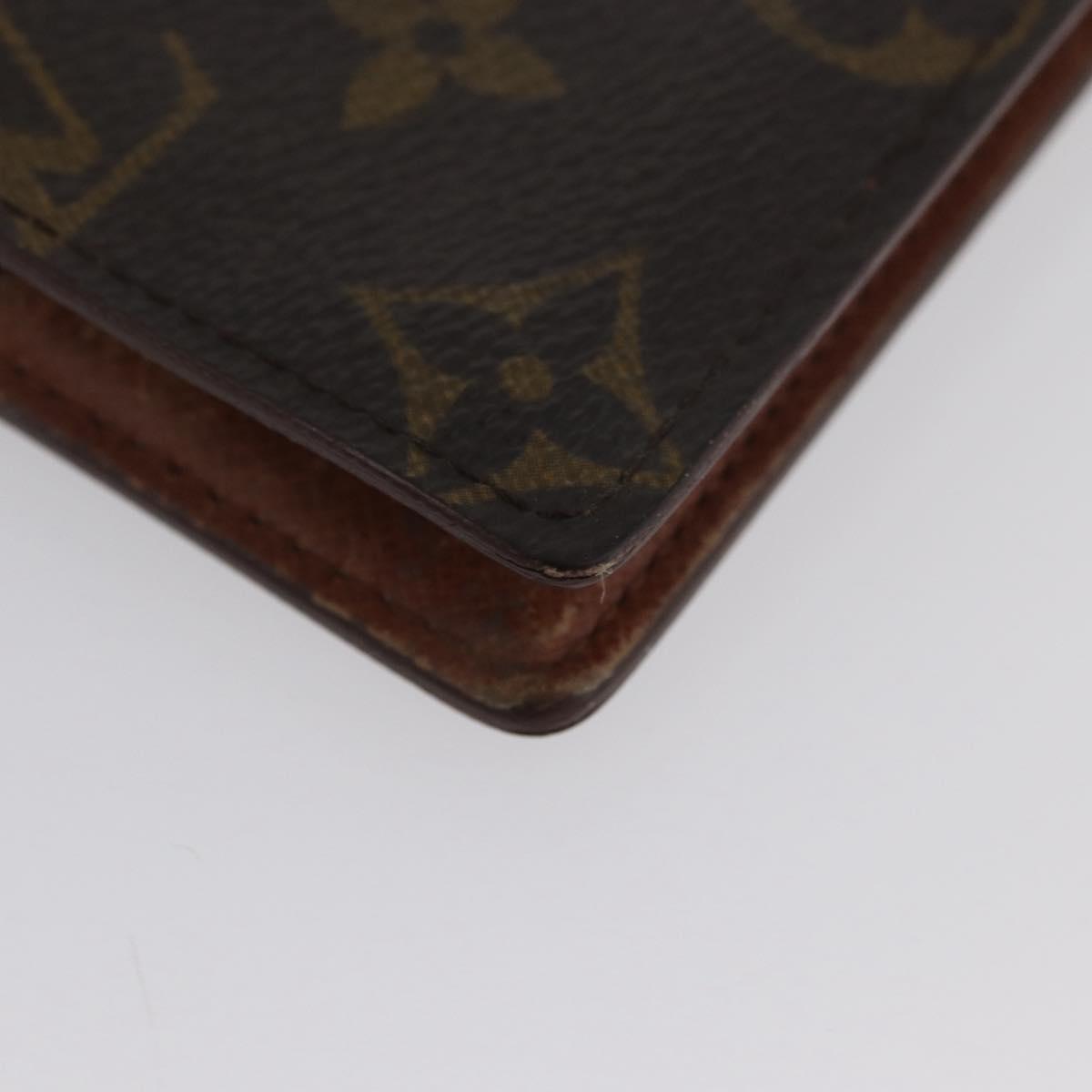 LOUIS VUITTON Monogram Portefeuille Marco Bifold Wallet M61675 LV Auth BA11520