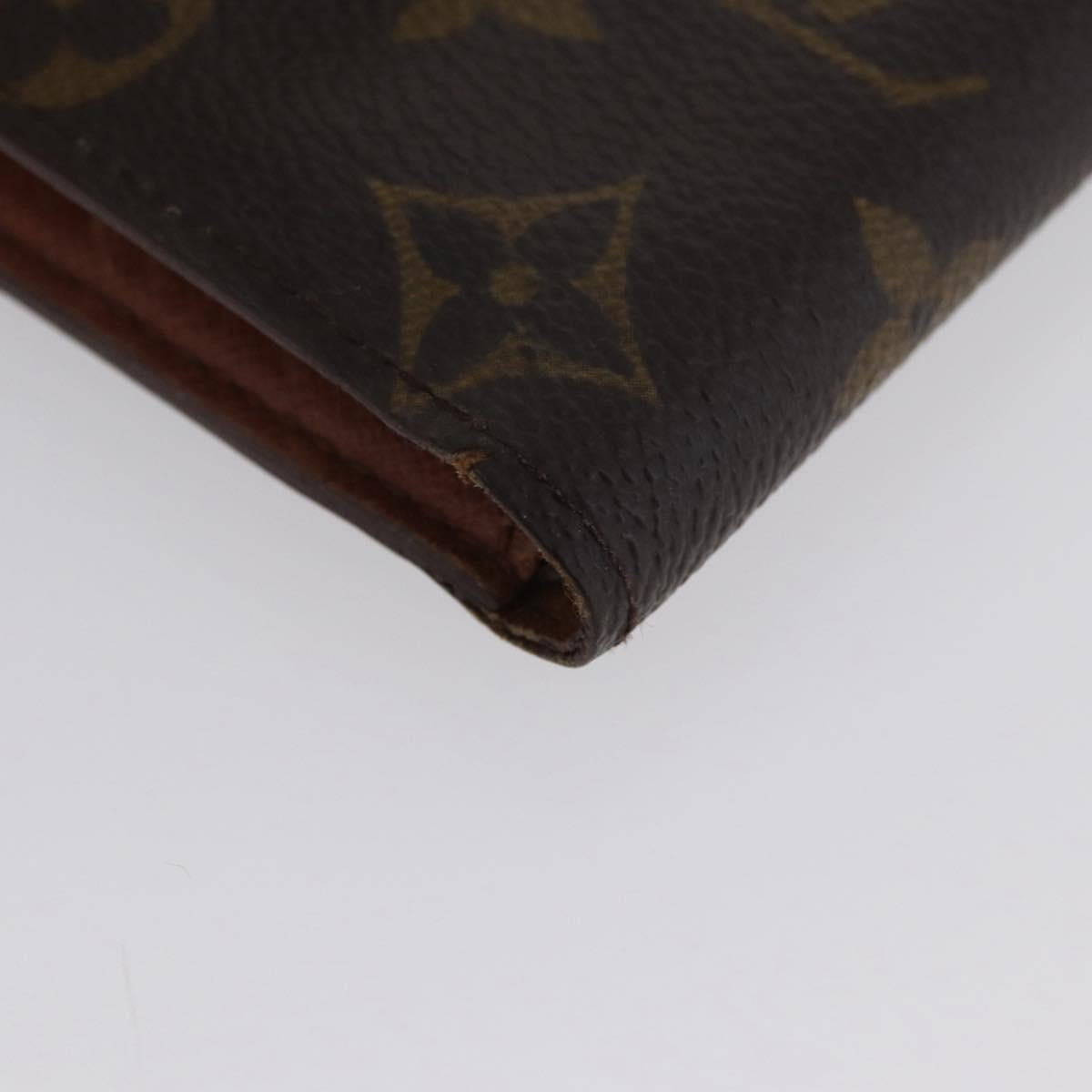 LOUIS VUITTON Monogram Portefeuille Marco Bifold Wallet M61675 LV Auth BA11520